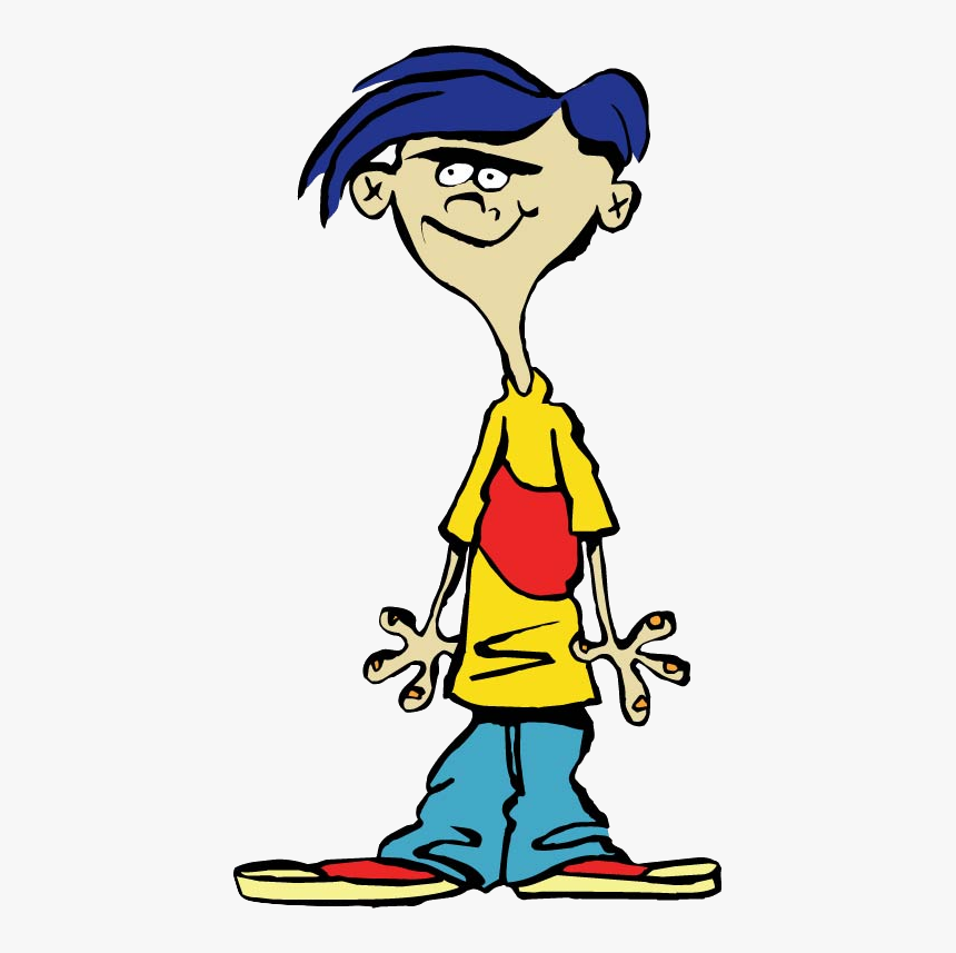 Eddy from Ed, Edd n Eddy - Classic Cartoon Character Illustration