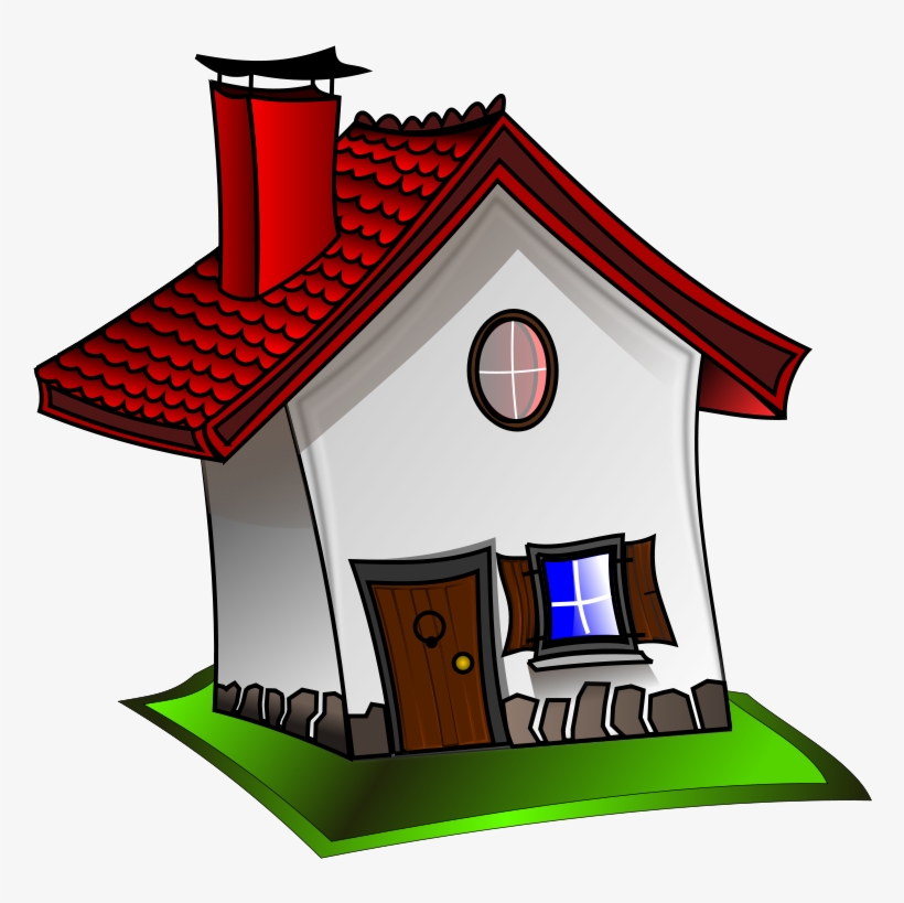 Cute Cartoon House Illustration - Free Download & Usage