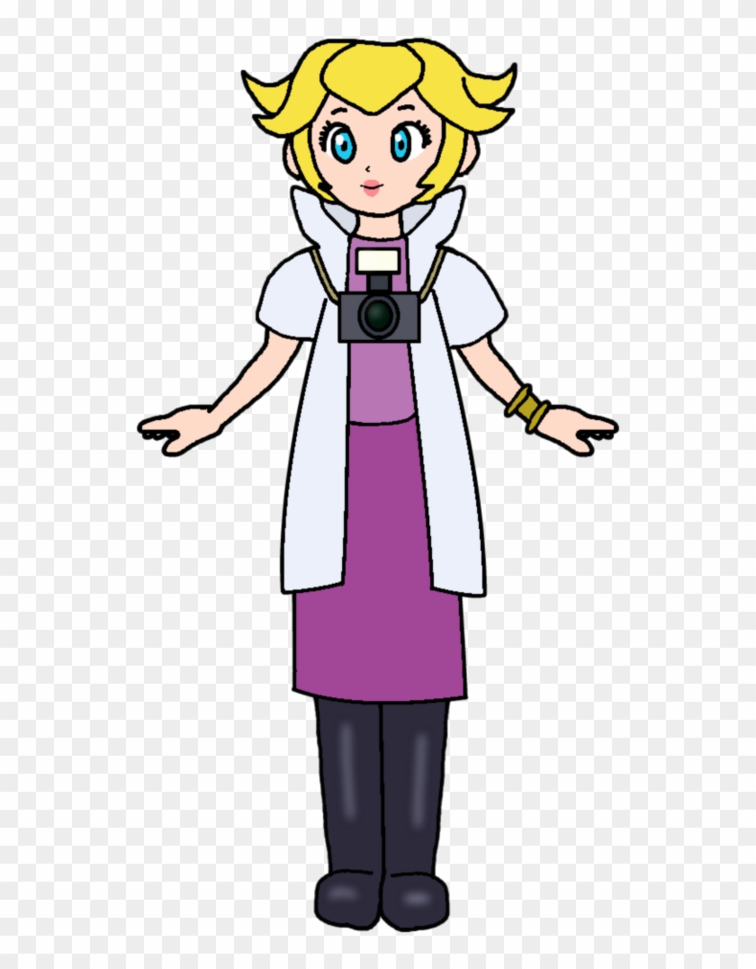 Science Explorer Character - Cartoon Scientist with Camera