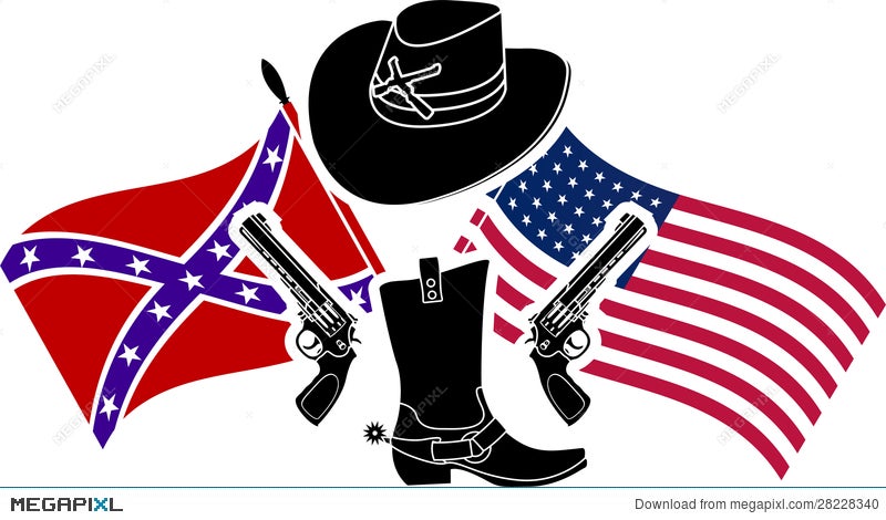 American Civil War Symbolism: Flags, Firearms, and Southern Iconography