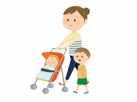 Family Walk with Stroller - Parenting & Childcare Resources