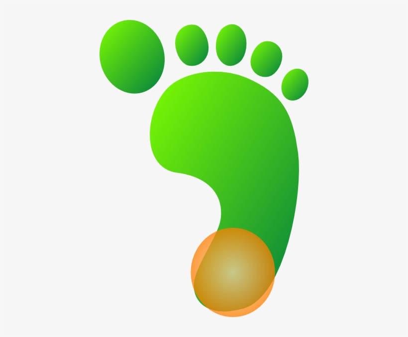 Green Feet Clip Art at Clker.com - vector clip art online, royalty ...