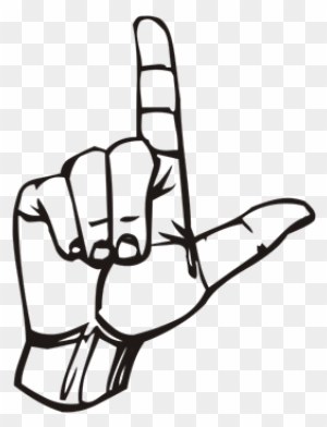 ASL "I Love You" Hand Sign - Free Vector Illustration
