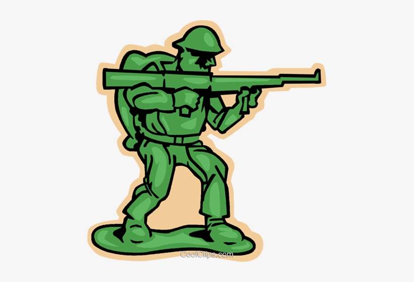 Classic Green Toy Soldier Clipart - Free Download & Usage