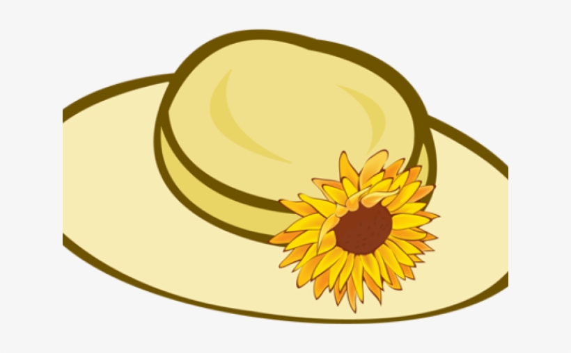 Beach Hat In Flat Style Stock Illustration - Download Image Now - Clip ...