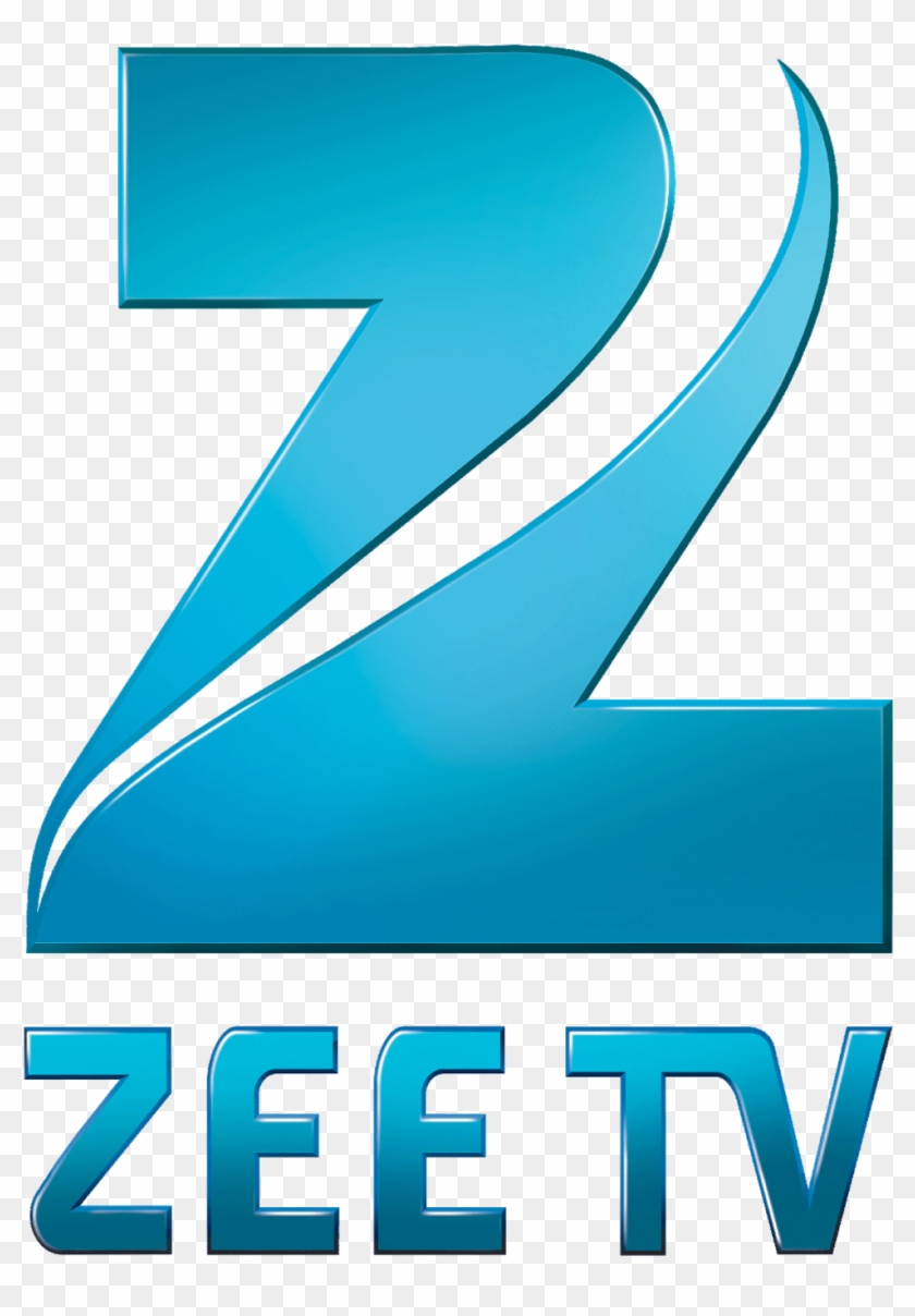 Zee TV logo featuring a stylized blue number "2" above the text "ZEE TV" on transparent background.