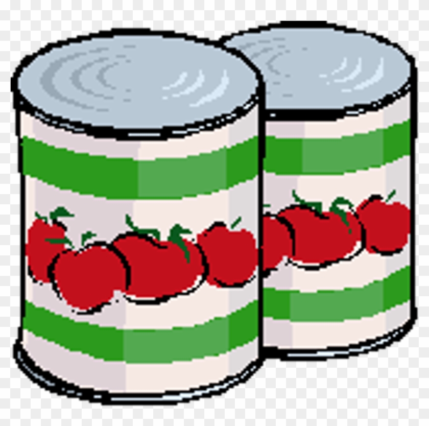 clipart of canned goods