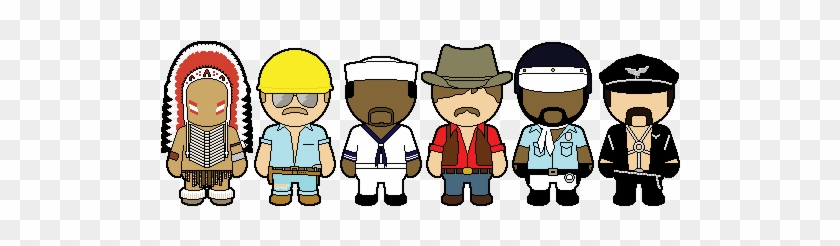 Pixel Art Character Collection - Diverse职业 Roles in Retro Style