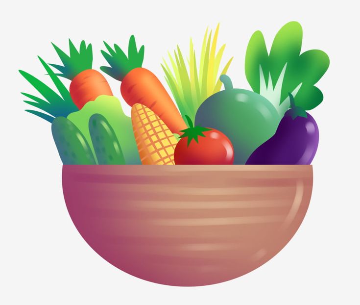 A colorful bowl filled with fresh vegetables including carrots, corn, tomato, cucumber, eggplant, and leafy greens.