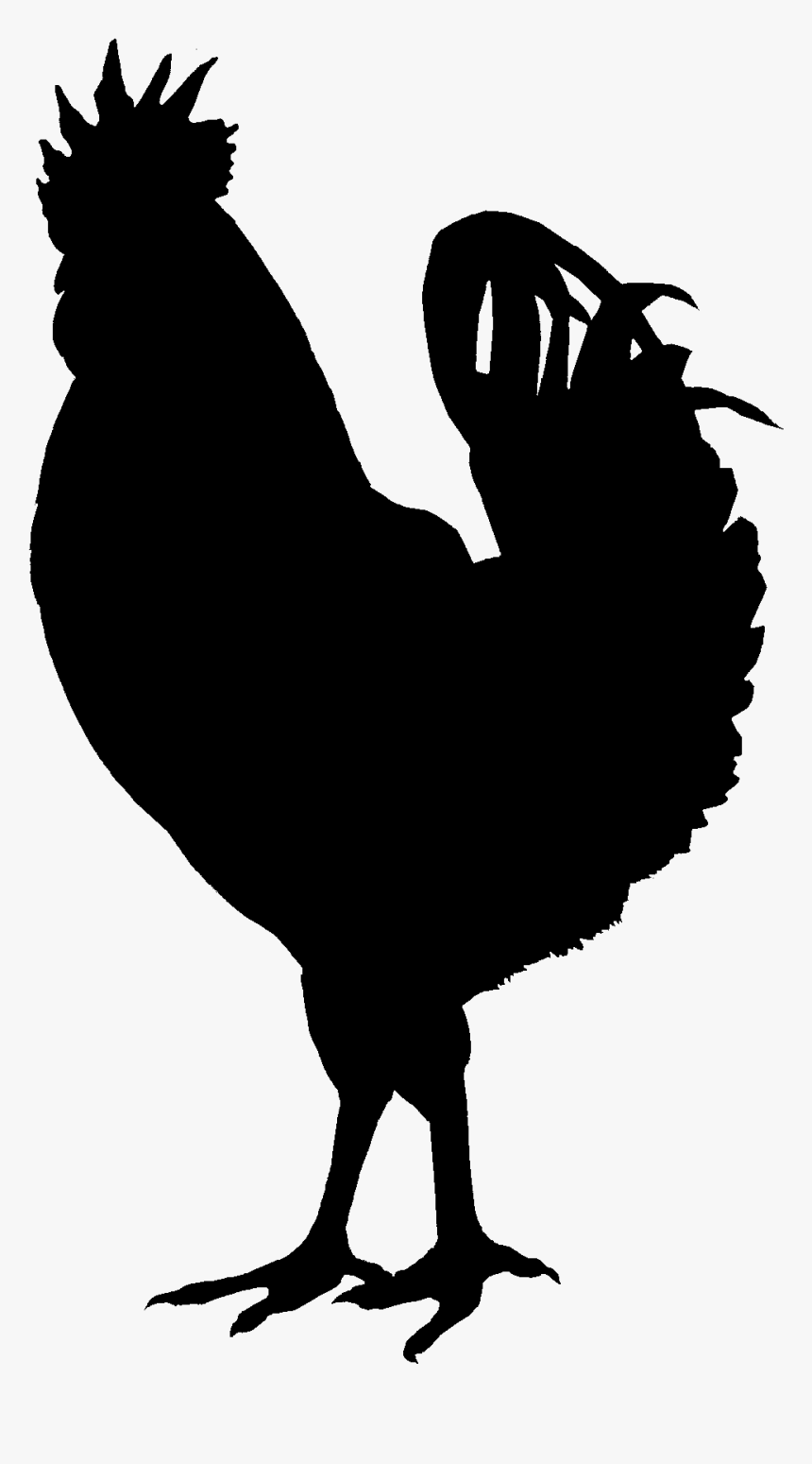Black and White Chicken Clip Art - Black and White Chicken Image - Clip ...