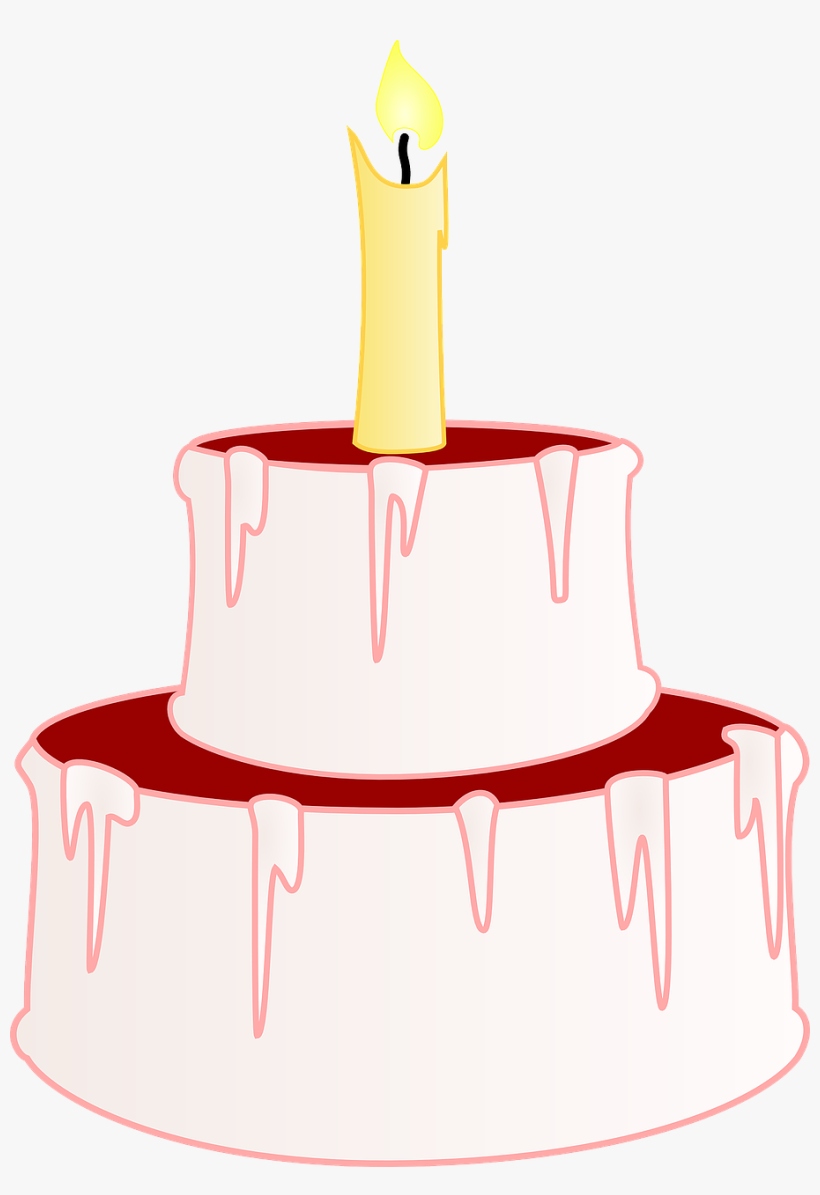 Geburtstagstorte Clip art - Rosa Geburtstag Kuchen PNG Clipart png 