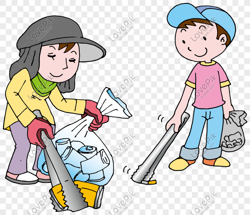 Community Cleanup Volunteers - Kids & Adults Joining Forces for a Greener Planet