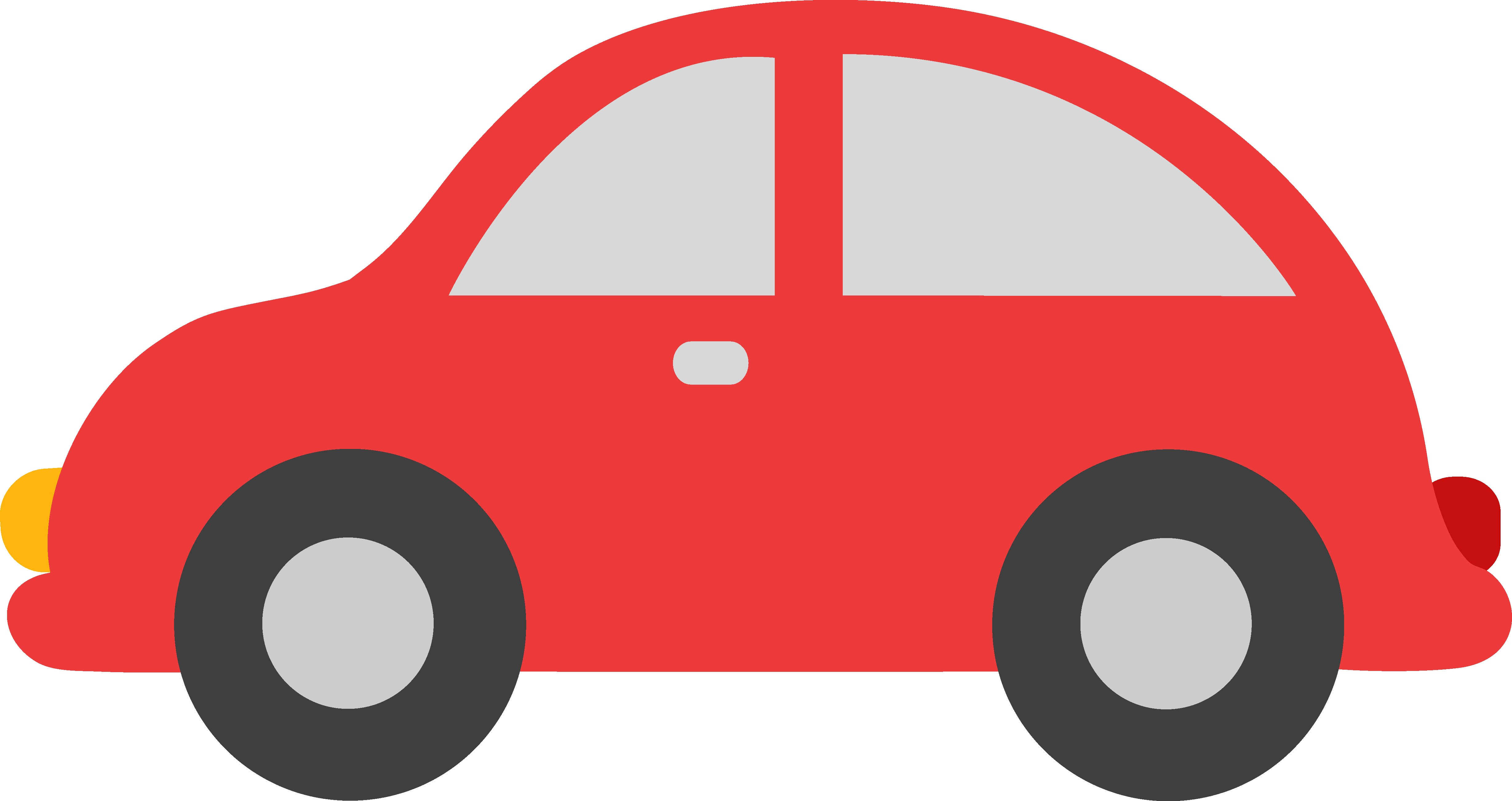 Red Cartoon Car Illustration - Free Vector Graphic for Kids’ Content