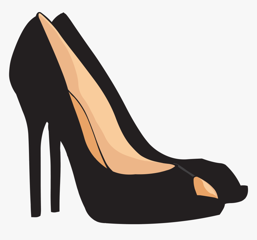 gz18 GrafikZeichnung - women shoe silhouette clipart - high heel - Clip ...
