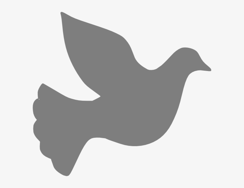 Peace Dove Silhouette - Symbol of Harmony and Hope