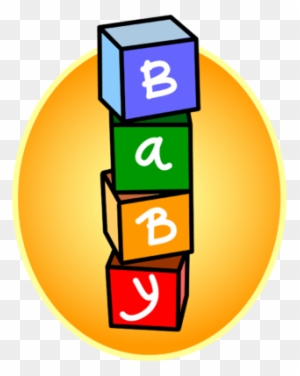 baby blocks clipart stacked