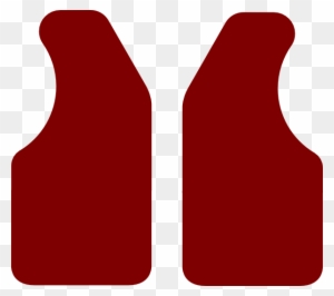 Red Safety Vest Silhouette Icons - High-Visibility Workwear Graphics