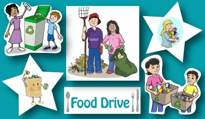 Community Food Drive Event - Volunteer & Donate Today
