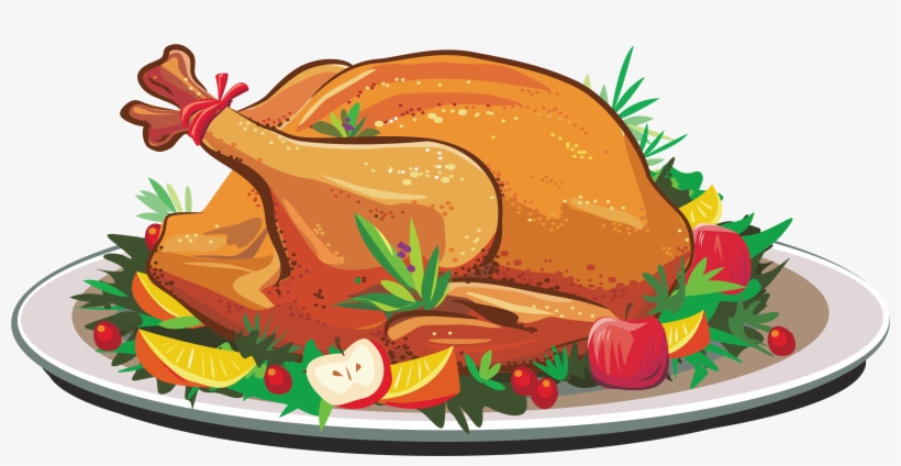Festive Roasted Turkey Platter - Perfect for Thanksgiving or Christmas Dinner