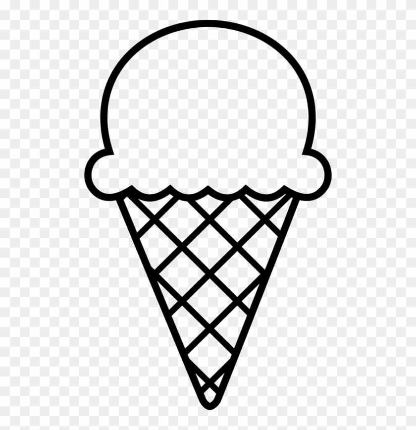 Top Ice Cream Black And White Stock Vectors, Illustrations & Clip ...