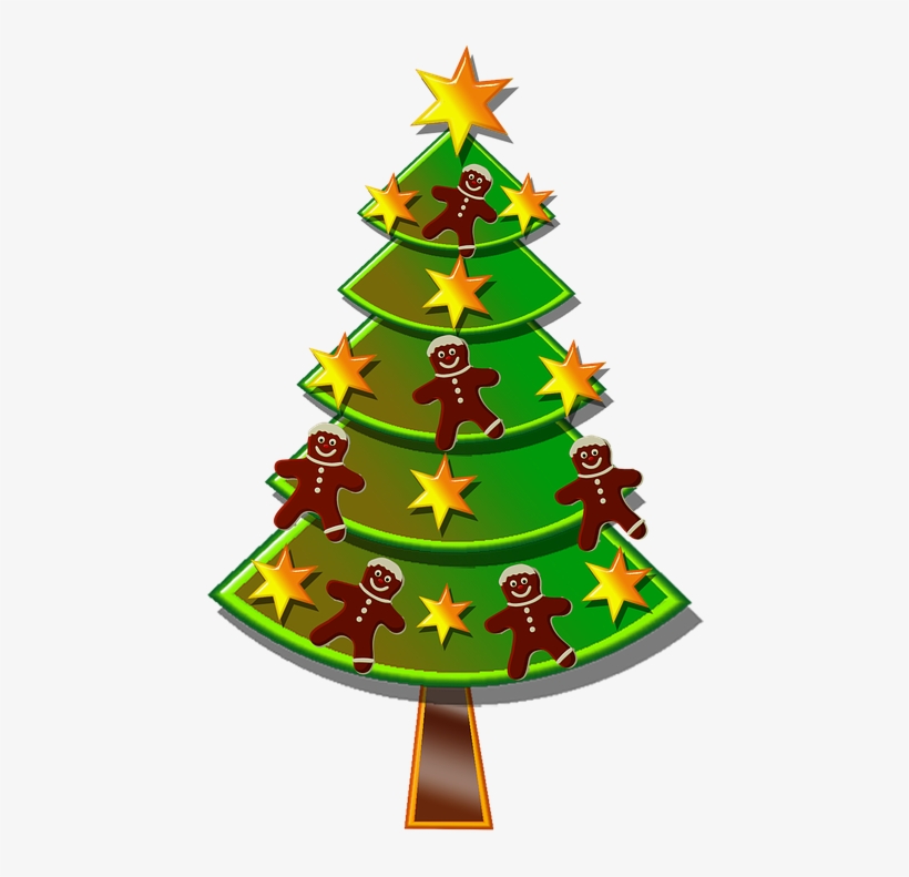 gingerbread trees - Clip Art Library