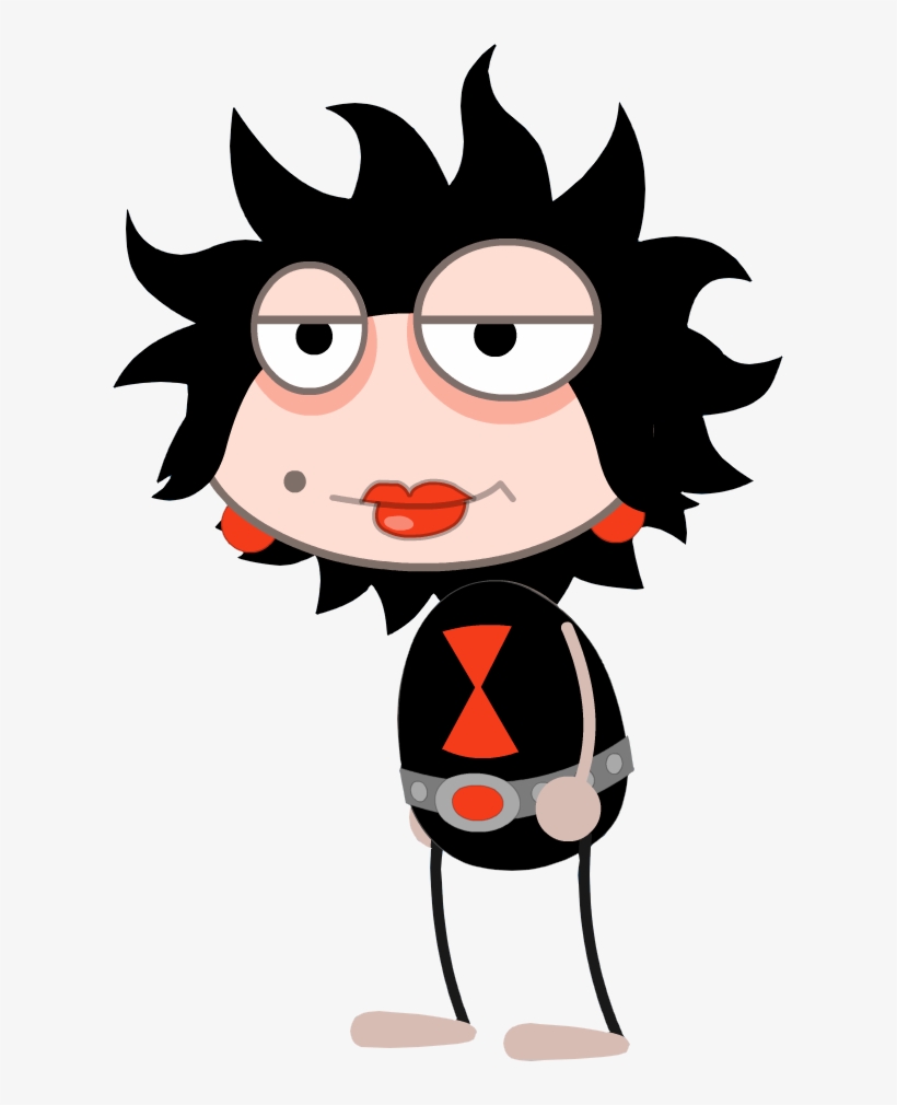 Punk-Style Cartoon Character Illustration | Free Clipart
