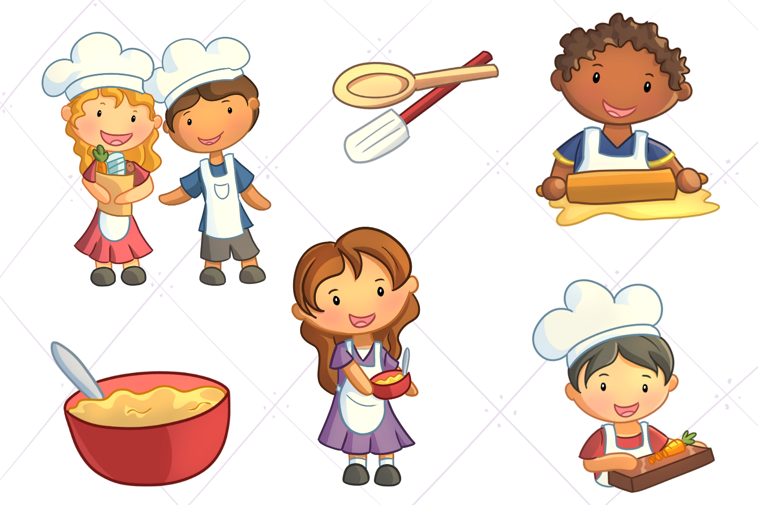 Clipart Child Cooking, Clipart Child Cooking Transparent - Kids - Clip ...