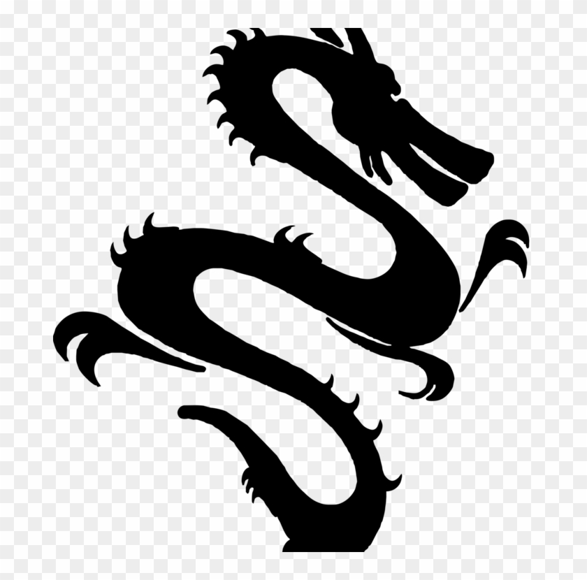 dragon lines - Clip Art Library