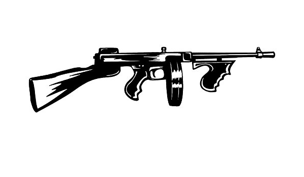 tommy guns - Clip Art Library