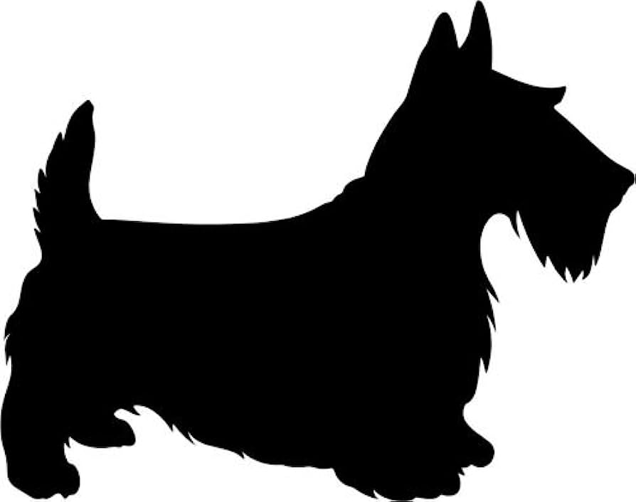 Scottie Dog Stock Vector Illustration and Royalty Free Scottie Dog ...