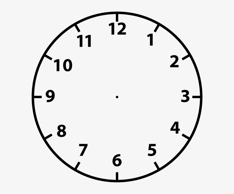 14 Clock Face Images - Print Your Own! - The Graphics Fairy