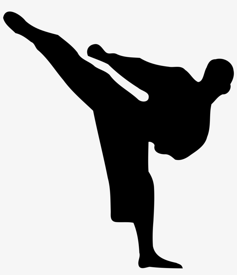 Karate girl silhouette clipart - Clipart Library - Clip Art Library