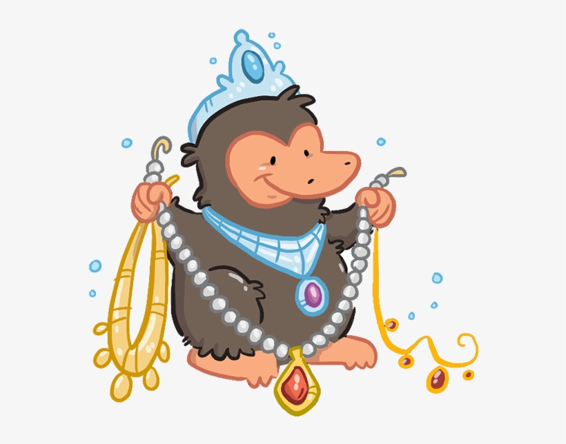 Royal Platypus Cartoon - Whimsical Animal Illustration for Kids & Designers