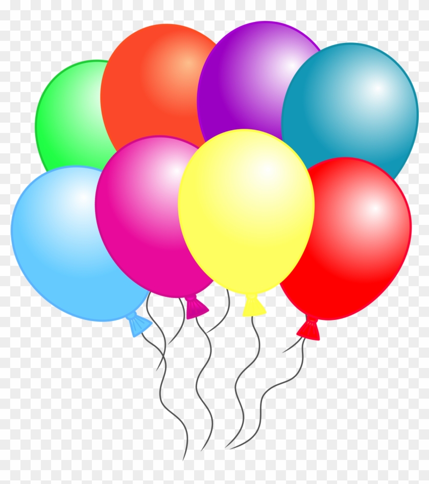 Festive Balloons Clipart - Free Download for Celebrations & Events