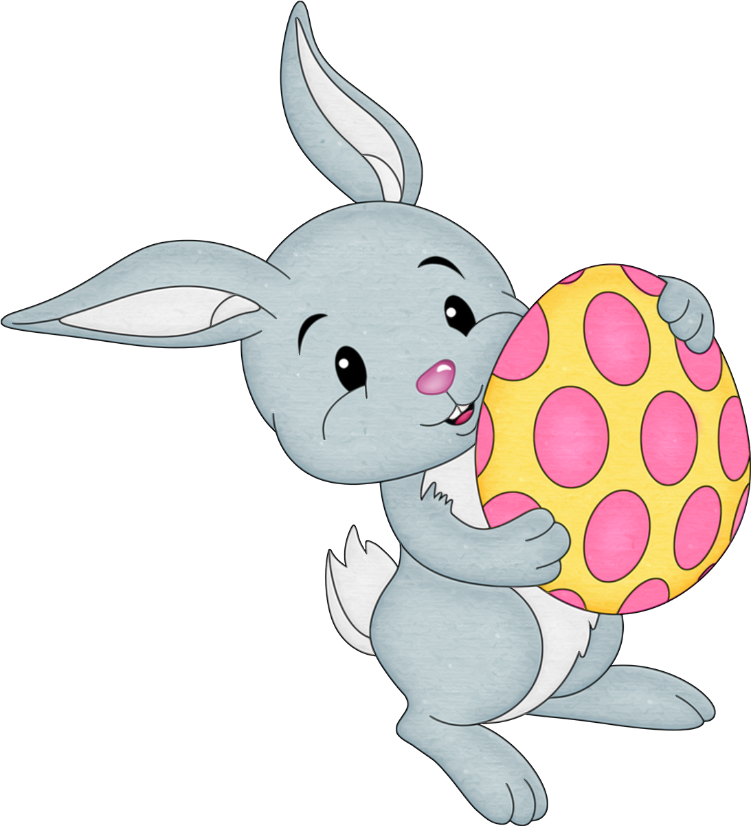 Download White Easter Bunny Transparent Png - Easter Bunny Clipart ...
