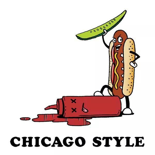 chicago dogs - Clip Art Library