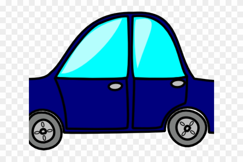 blue car - Clip Art Library