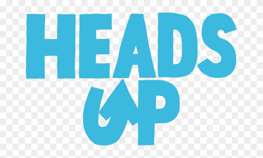 HEADS UP Typography Poster Royalty Free SVG, Cliparts, Vectors Clip