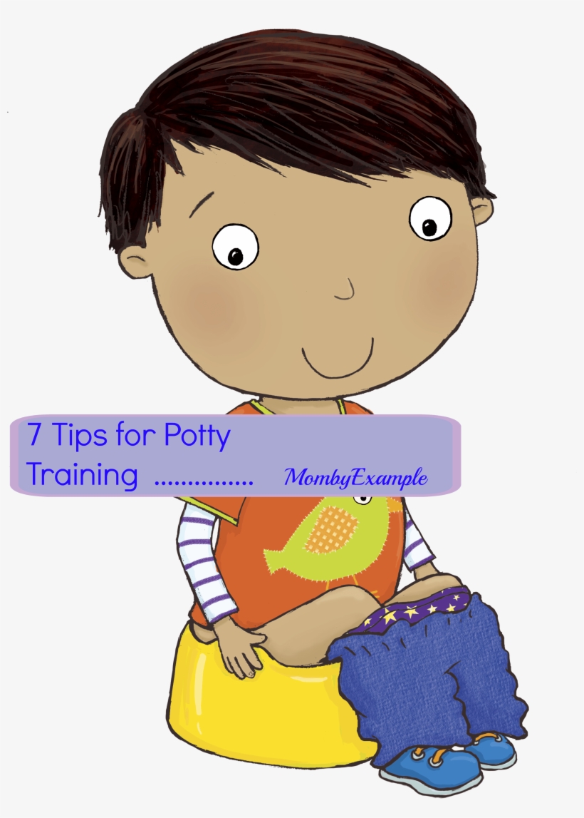 Potty Training Clipart - Kids Growing Up Graphic by Inkley Studio