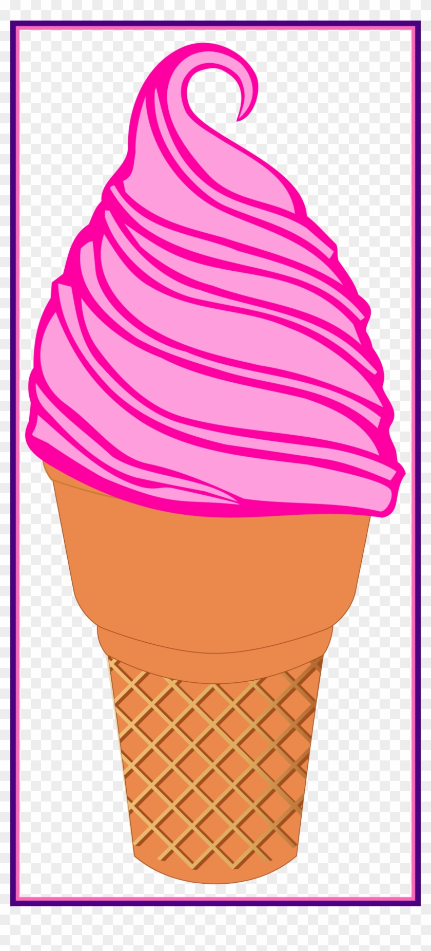 No Ice Cream Icon. Forbidding Sign Clipart. Vector Illustration - Clip ...