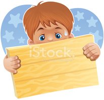 Premium Vector | A shy boy cartoon character on grid background