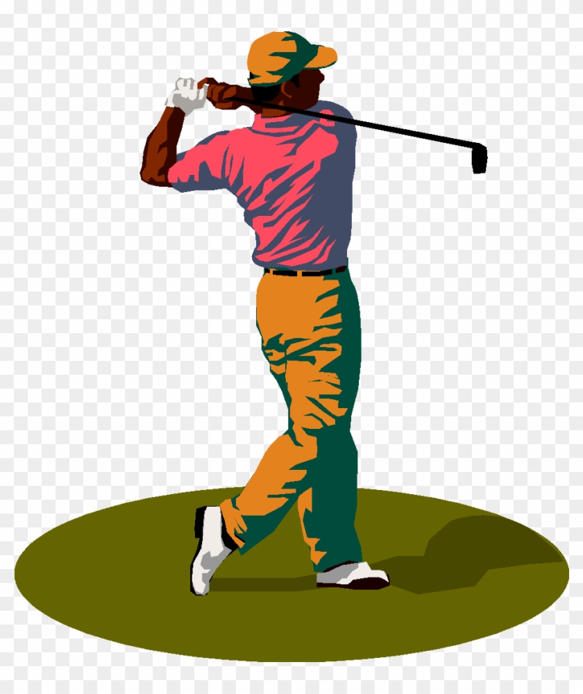 man golfers