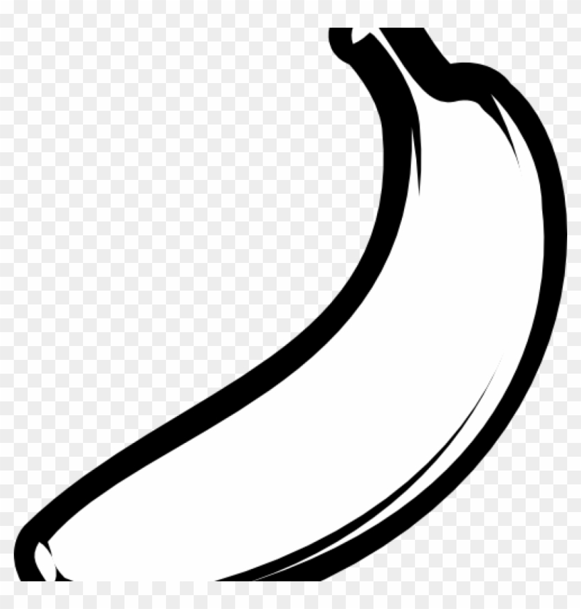 banana black and white