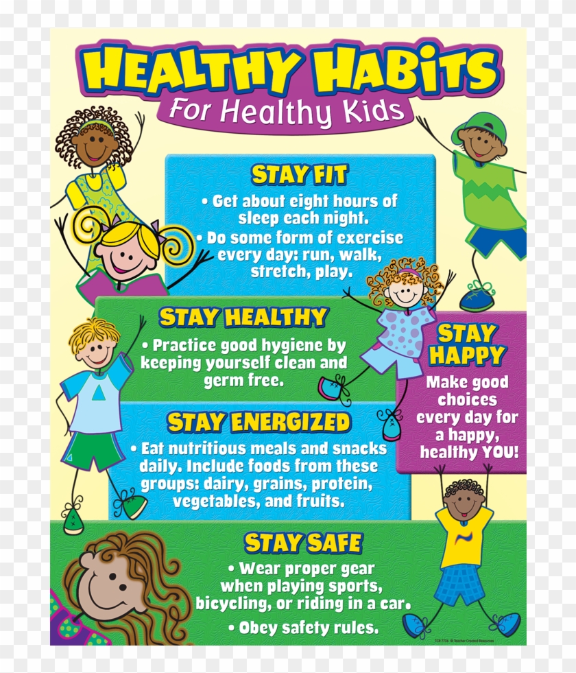 good habits for kids cliparts