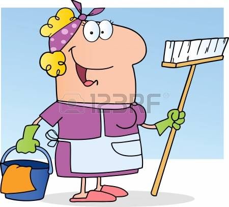 Cleaning Clip Art #17075 | Cleaning logo, Maid, Face cleaning routine