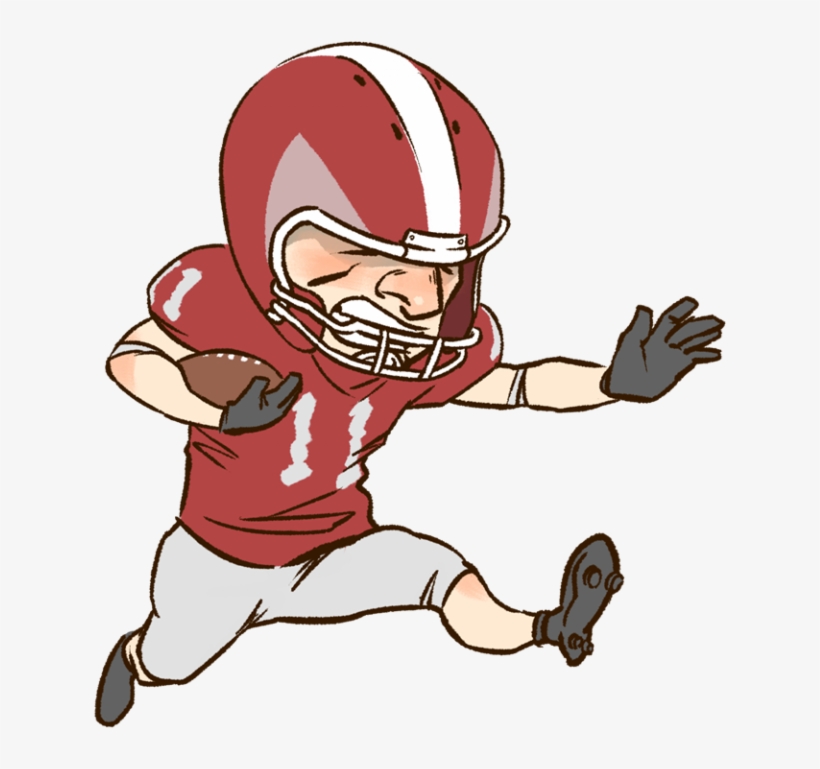 Outline American Football - Clipart / Cutting Files -16c - Clip Art Library