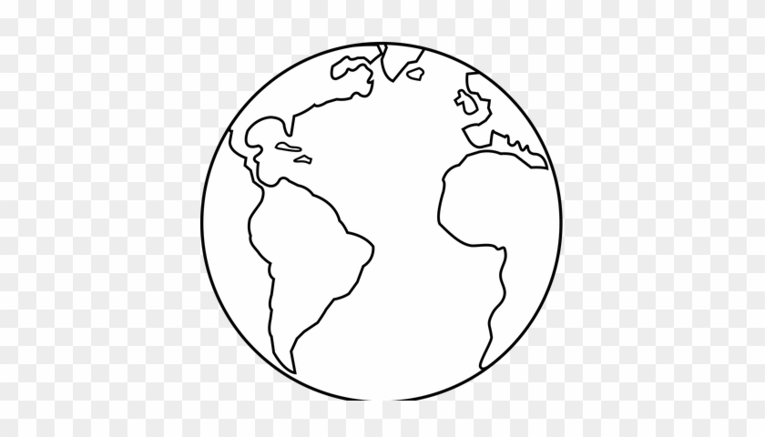 Globe Outline Transparent Background Globe Outline Transparent Background