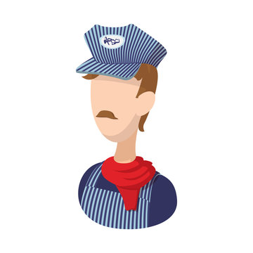 Train Conductor Stock Vector by ©RetroClipArt 55667975