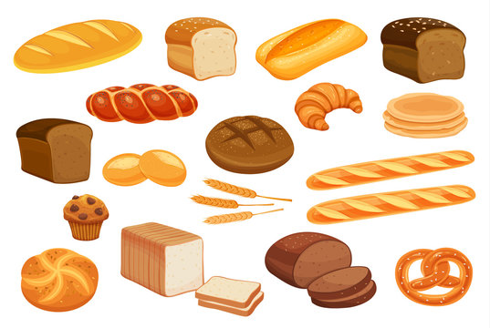 Types of Bread and Baked Goods - Illustrated Guide