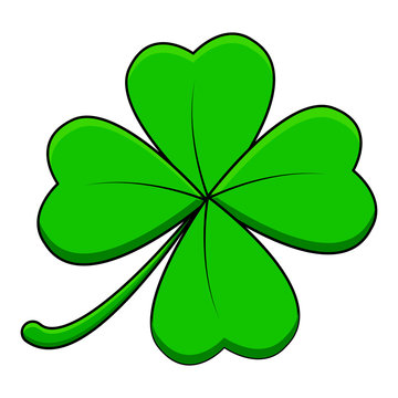 4 leaf clover - Clip Art Library